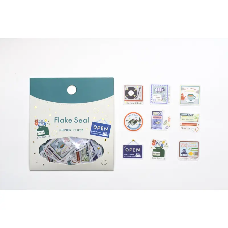 Papier Platz x eric - My Shop Flake Stickers