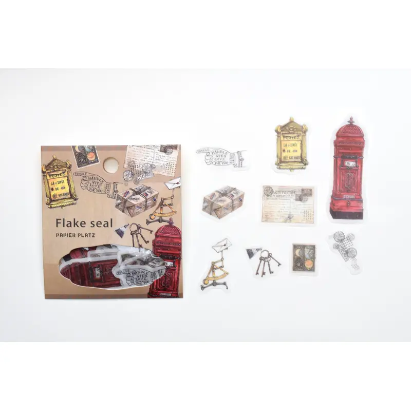 Papier Platz x LCN - Post Marks Flake Stickers