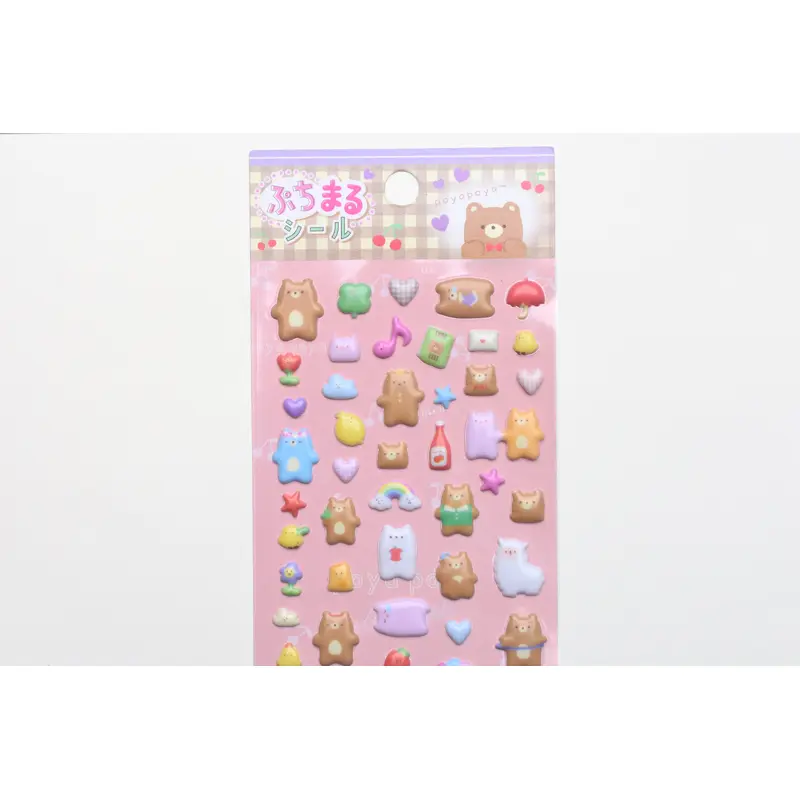 Puffy Stickers - Bear