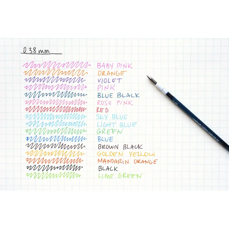 Uni Style Fit Gel Multi Pen Refill - 0.5mm