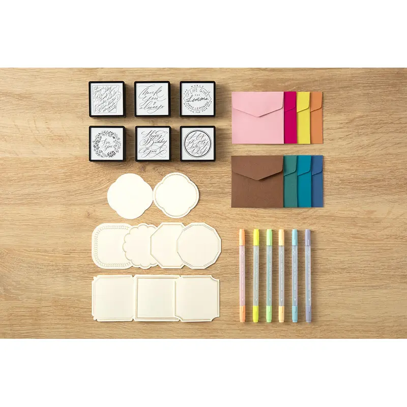 Midori Paintable Stamp Kit - Limited Edition