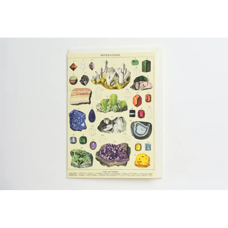 Mineralogie Greeting Card