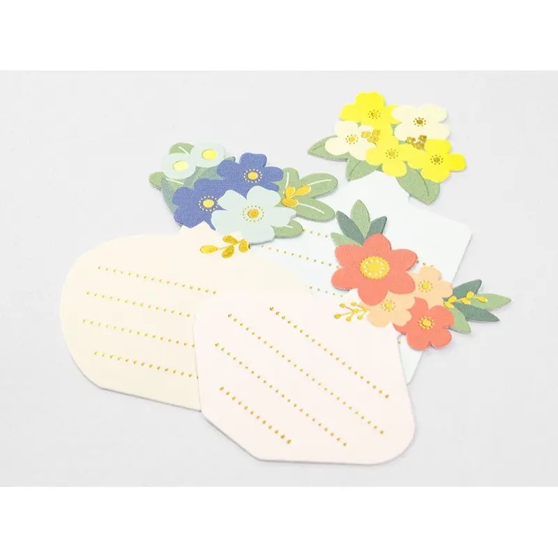 Paper Craft Museum Message Sticker - Flower Vases