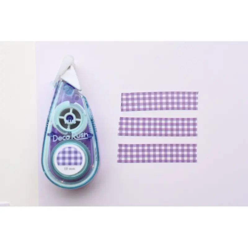 PLUS Deco Rush 10mm - Gingham Check