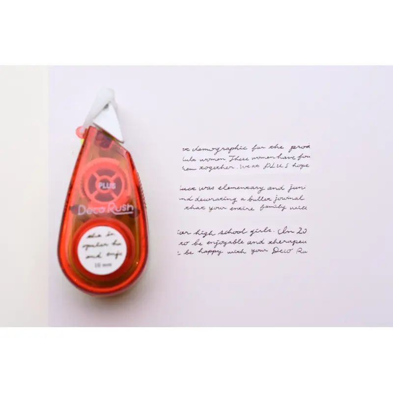 PLUS Deco Rush 10mm - Words