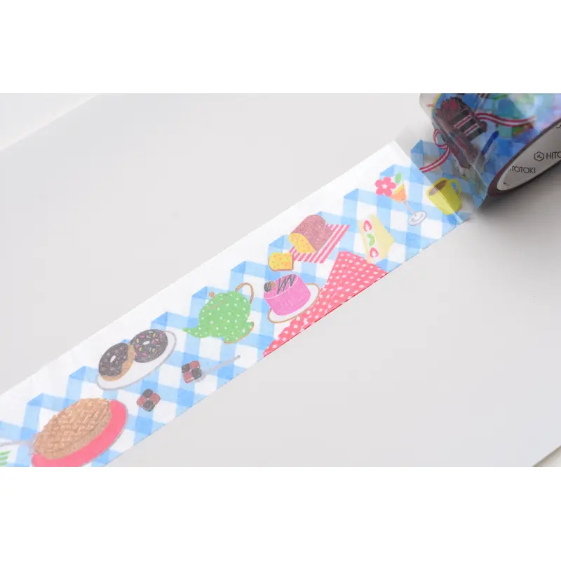 SODA Transparent Masking Tape - 30mm - Tea Time