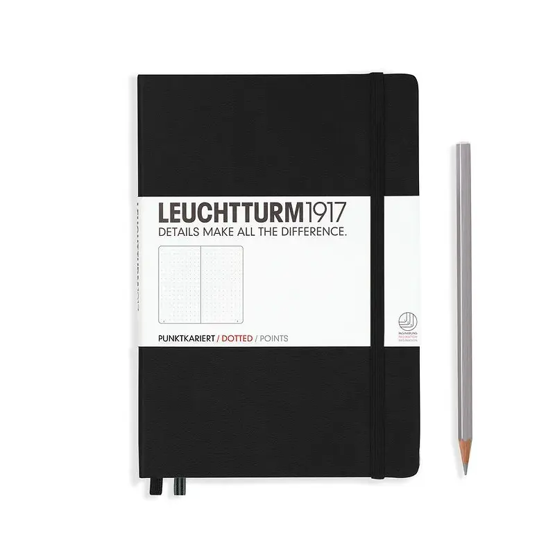 Leuchtturm1917 Hardcover Medium Notebook - A5 - Dot Grid