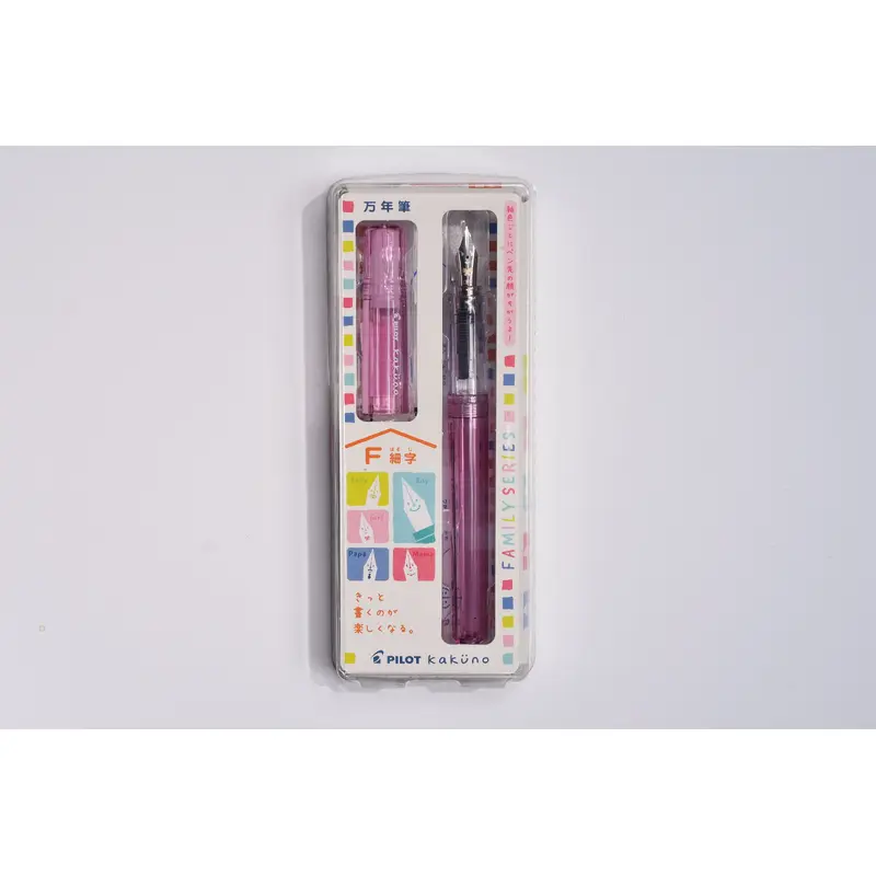 Pilot Kakuno Fountain Pen - Family Series Girl Pink