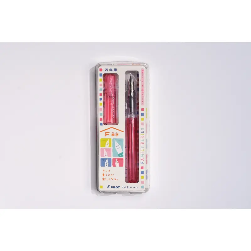 Pilot Kakuno Fountain Pen - Family Series Mama Red