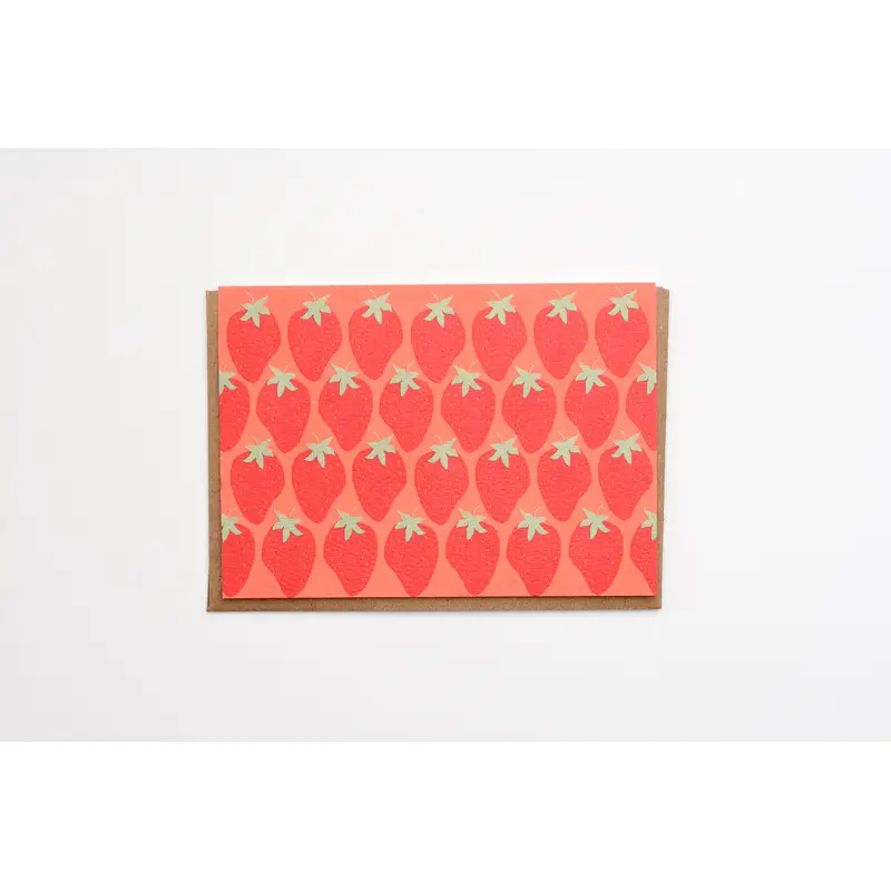Strawberry Folding Note