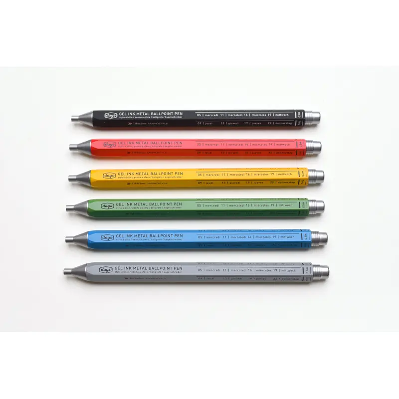 Mark's Inc. Days Gel Metal Ballpoint Pen