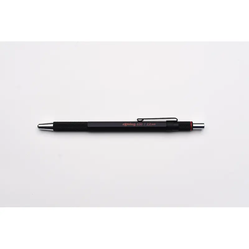 rOtring 600 Mechanical Pencil Lead Holder - 2.0mm - Black