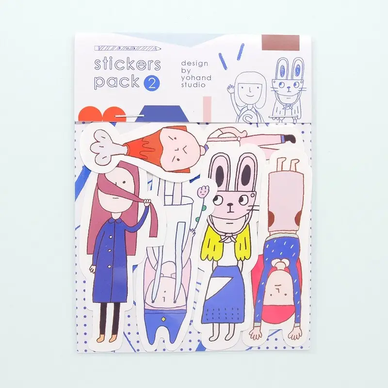 Yohand Studio Sticker Pack - Little Girls