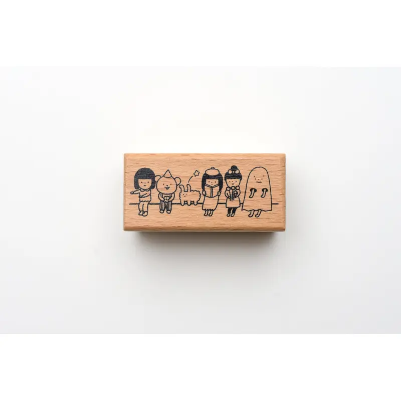 Yohand Studio Wooden Stamp - Friends