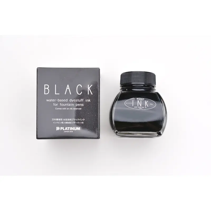 Platinum Black Ink - 60 ml Bottle