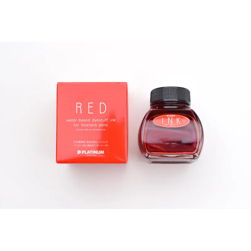 Platinum Red Ink - 60 ml Bottle