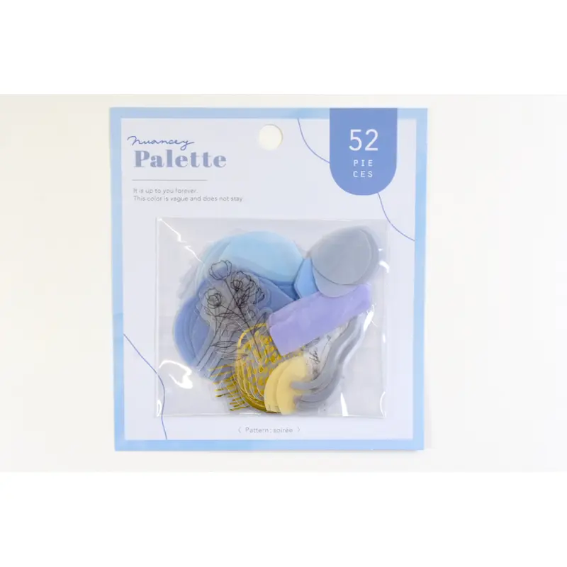 Q-Lia Nuancey Palette Flake Sticker - Soiree