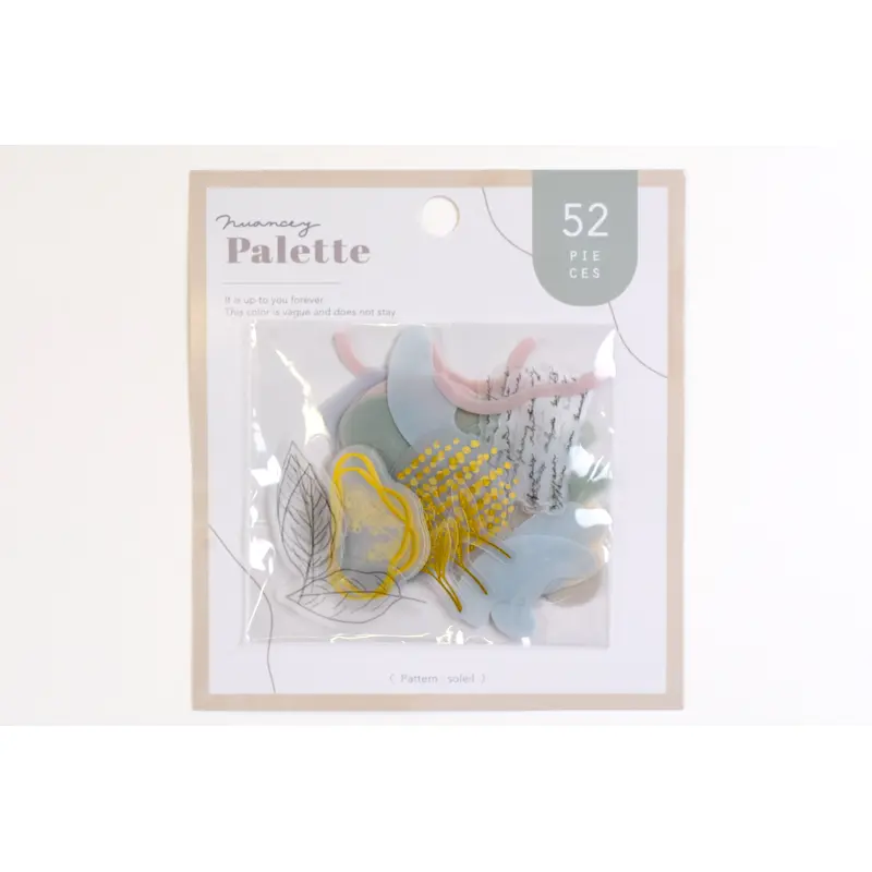 Q-Lia Nuancey Palette Flake Sticker - Soleil