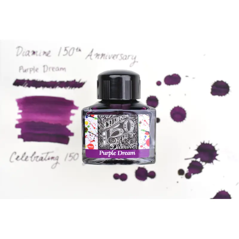Diamine Fountain Pen Ink - 150th Anniversary Series - Purple Dream