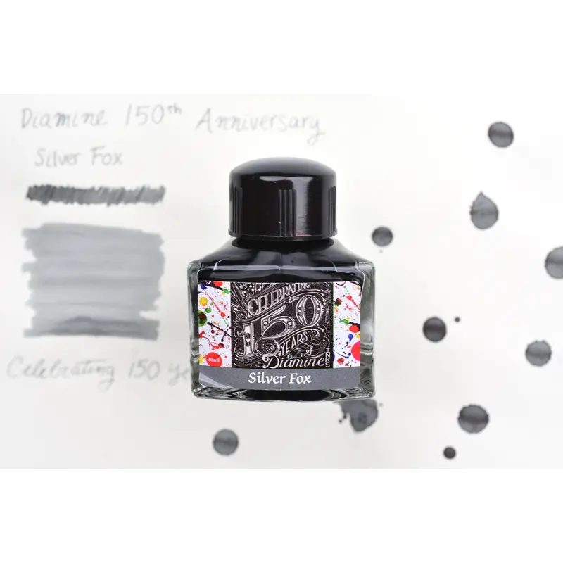 Diamine Fountain Pen Ink - 150th Anniversary Series - Silver Fox