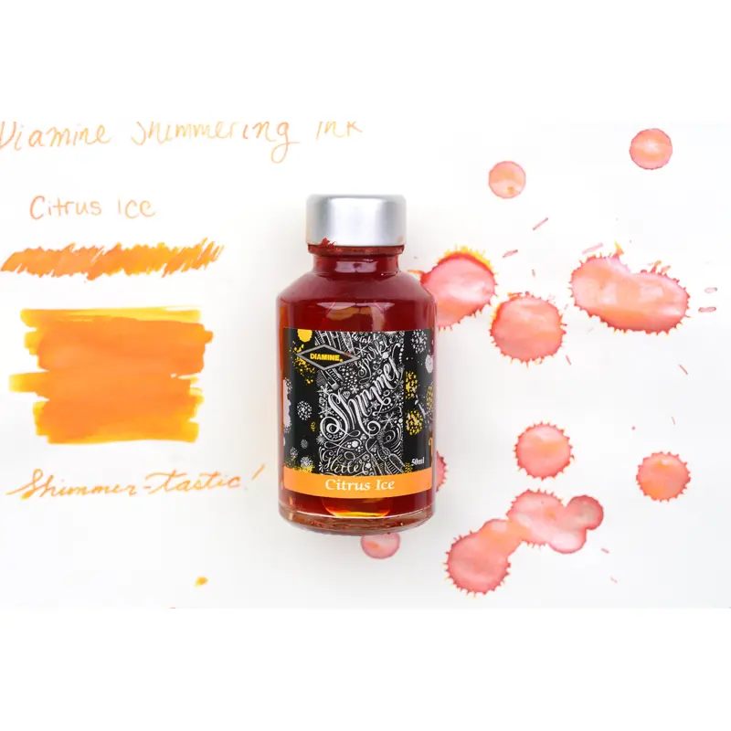 Diamine Shimmer Ink - Citrus Ice - 50mL