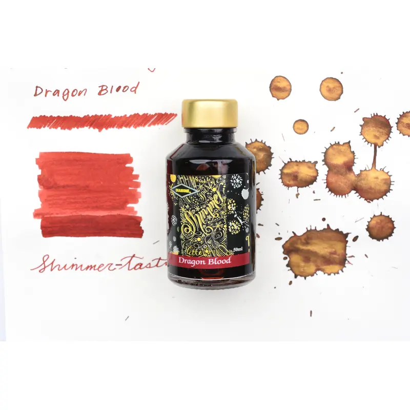 Diamine Shimmer Ink - Dragon Blood - 50mL