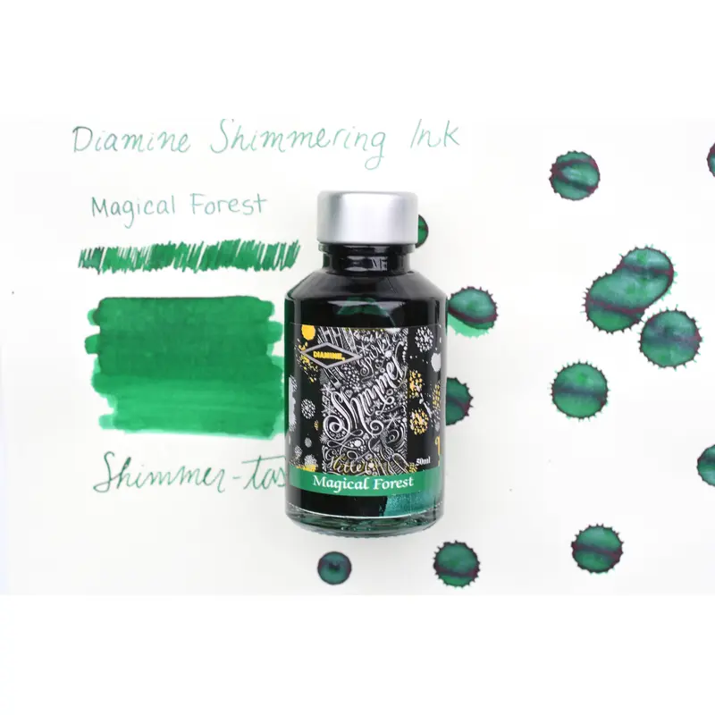 Diamine Shimmer Ink - Magical Forest - 50mL