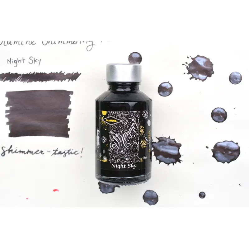 Diamine Shimmer Ink - Night Sky - 50mL