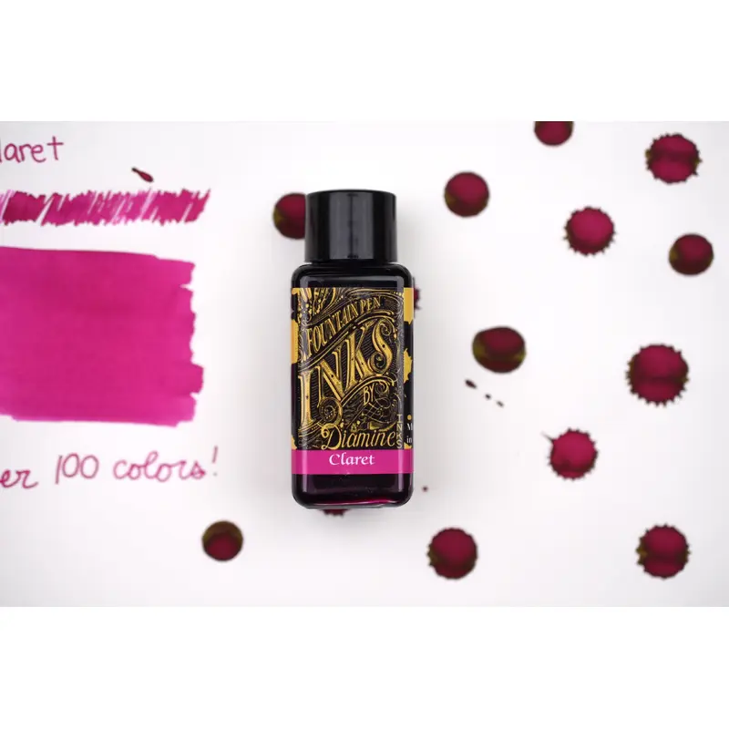 Diamine Fountain Pen Ink - Claret - 30mL