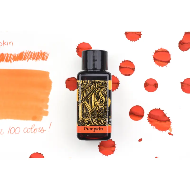 Diamine Fountain Pen Ink - Pumpkin - 30mL