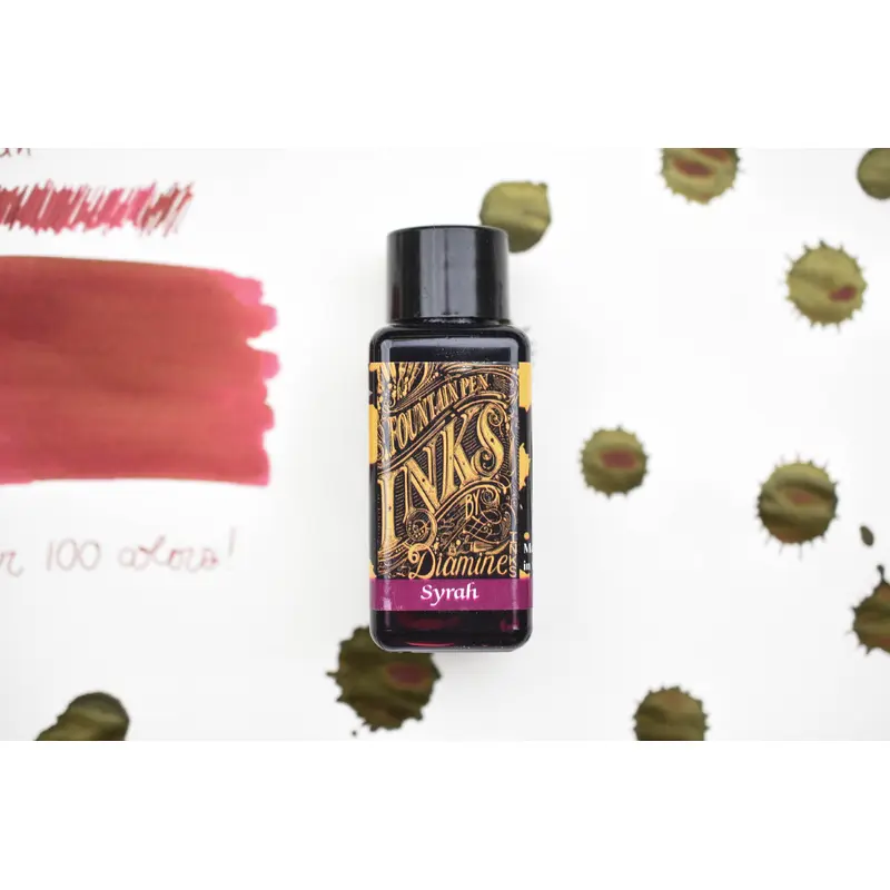 Diamine Fountain Pen Ink - Syrah - 30mL