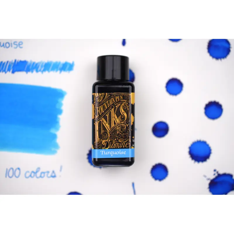 Diamine Fountain Pen Ink - Turquoise - 30mL