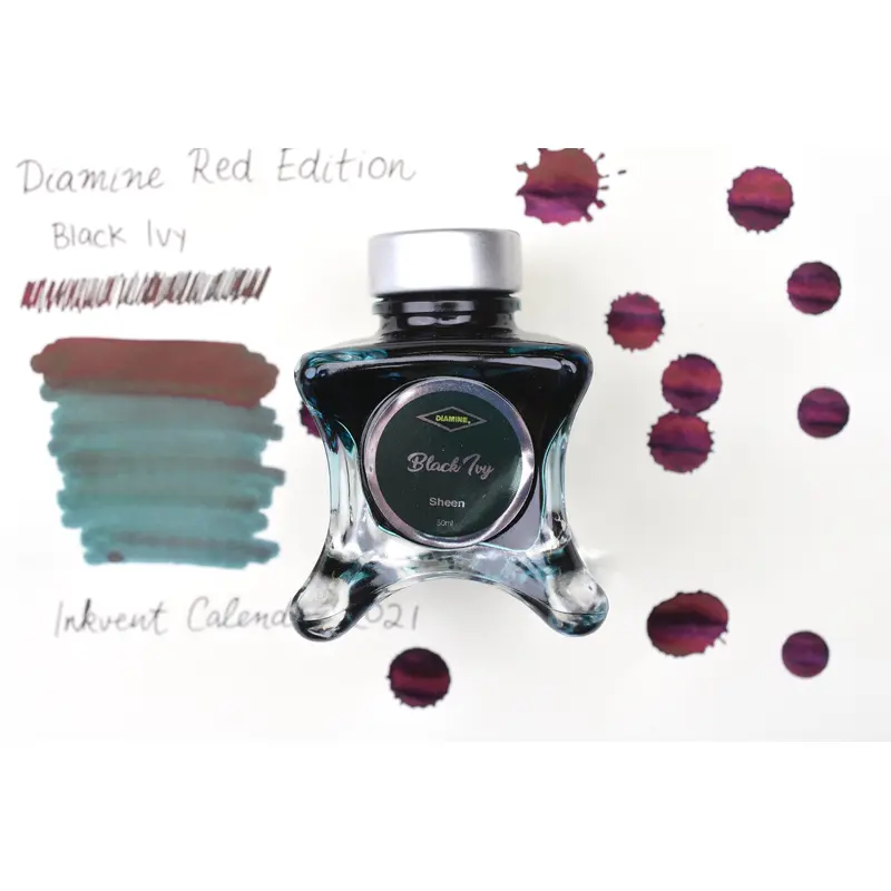 Diamine Red Edition - Black Ivy