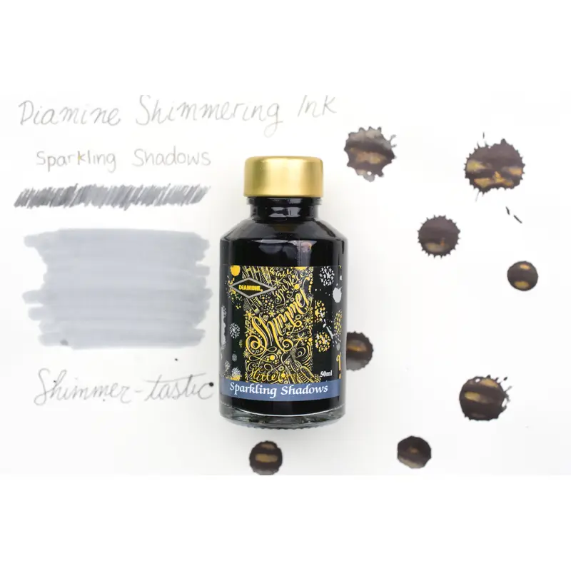 Diamine Shimmer Ink - Sparkling Shadows - 50mL