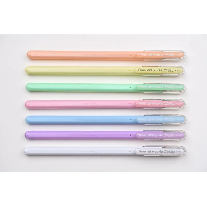 Pentel Hybrid Milky Gel Pen - 0.8mm