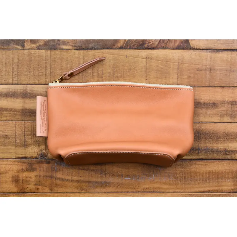 The Superior Labor Leather Pouch L - Natural
