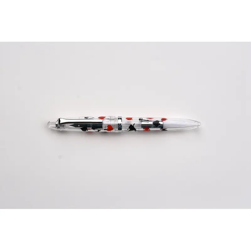 BUNGUBOX Original Fountain Pen - Alice in Wonderland - Black & Red