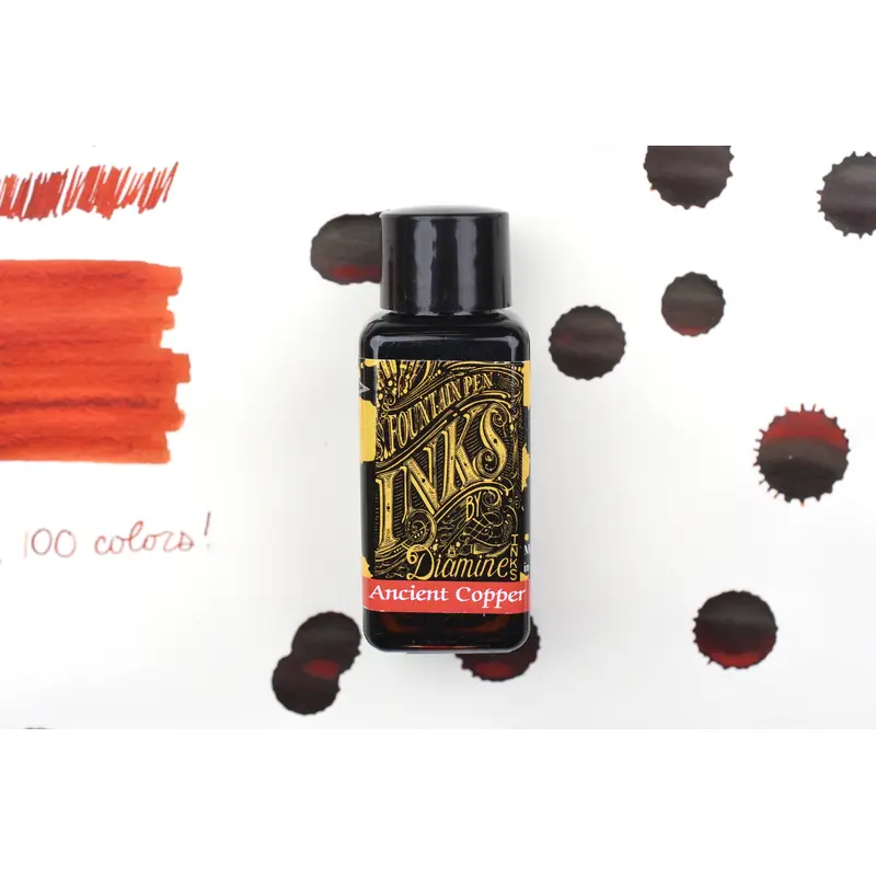 Diamine Fountain Pen Ink - Ancient Copper - 30mL