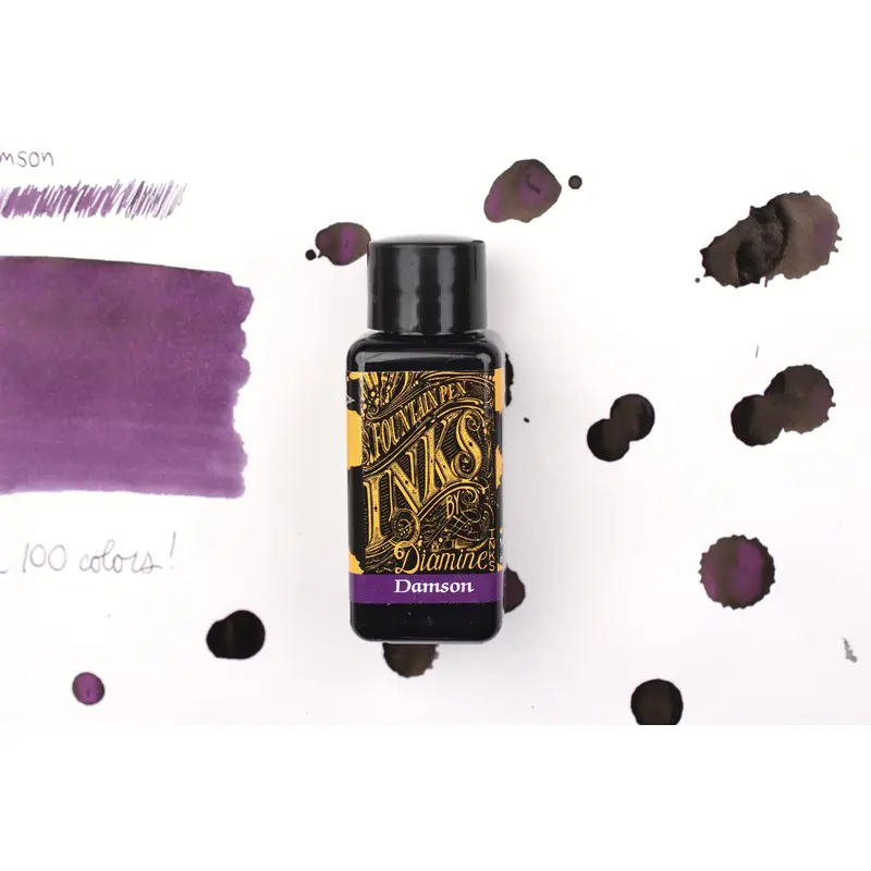Diamine Fountain Pen Ink - Damson - 30mL