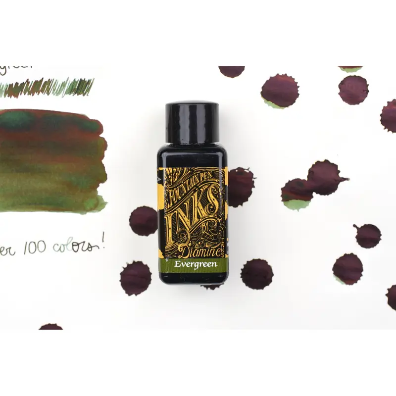 Diamine Fountain Pen Ink - Evergreen - 30mL