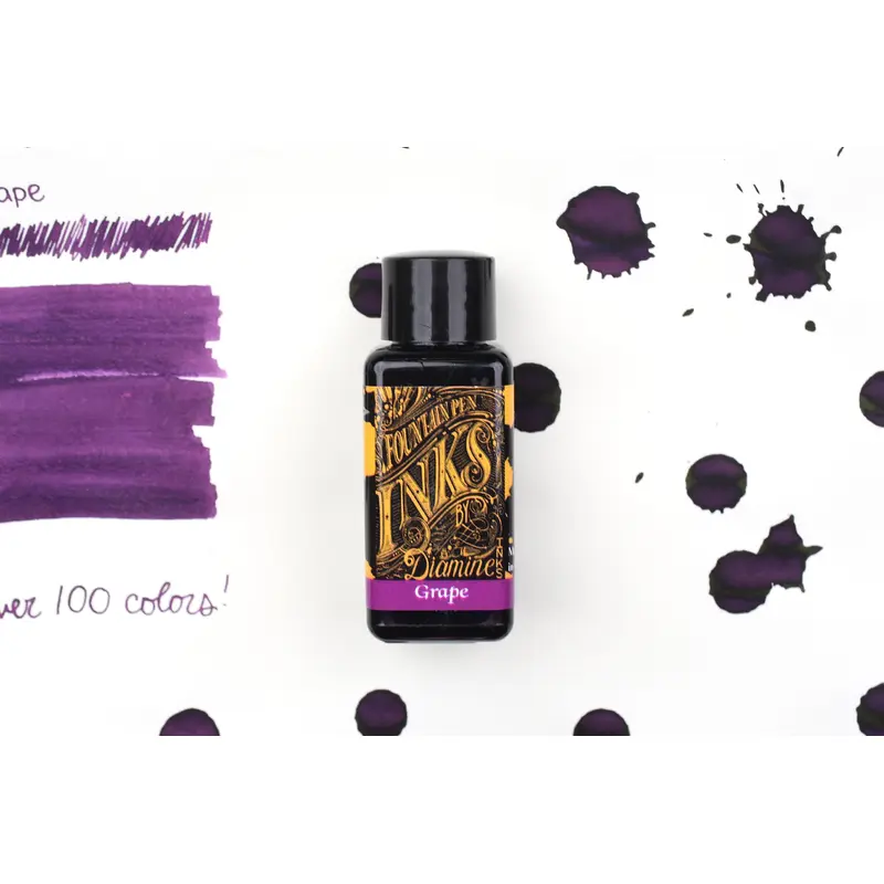 Diamine Fountain Pen Ink - Grape - 30mL