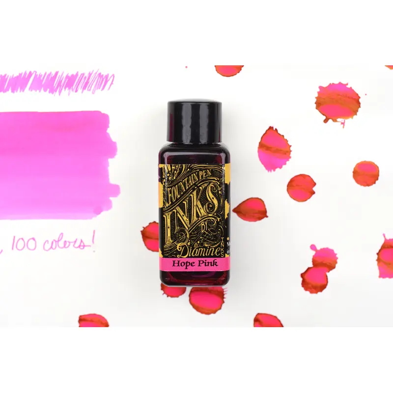 Diamine Fountain Pen Ink - Hope Pink - 30mL