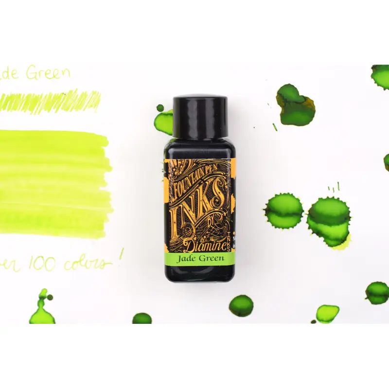Diamine Fountain Pen Ink - Jade Green - 30mL