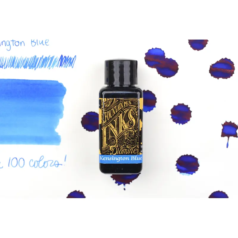Diamine Fountain Pen Ink - Kensington Blue - 30mL