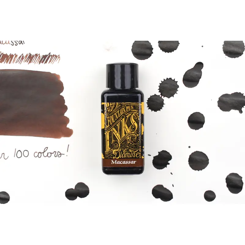 Diamine Fountain Pen Ink - Macassar - 30mL