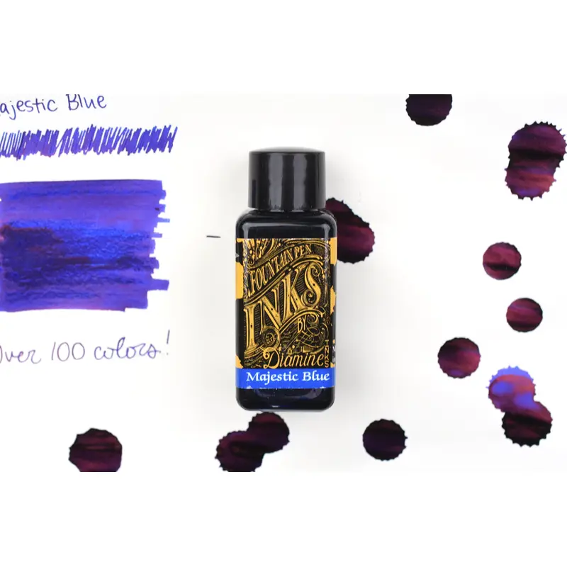 Diamine Fountain Pen Ink - Majestic Blue - 30mL