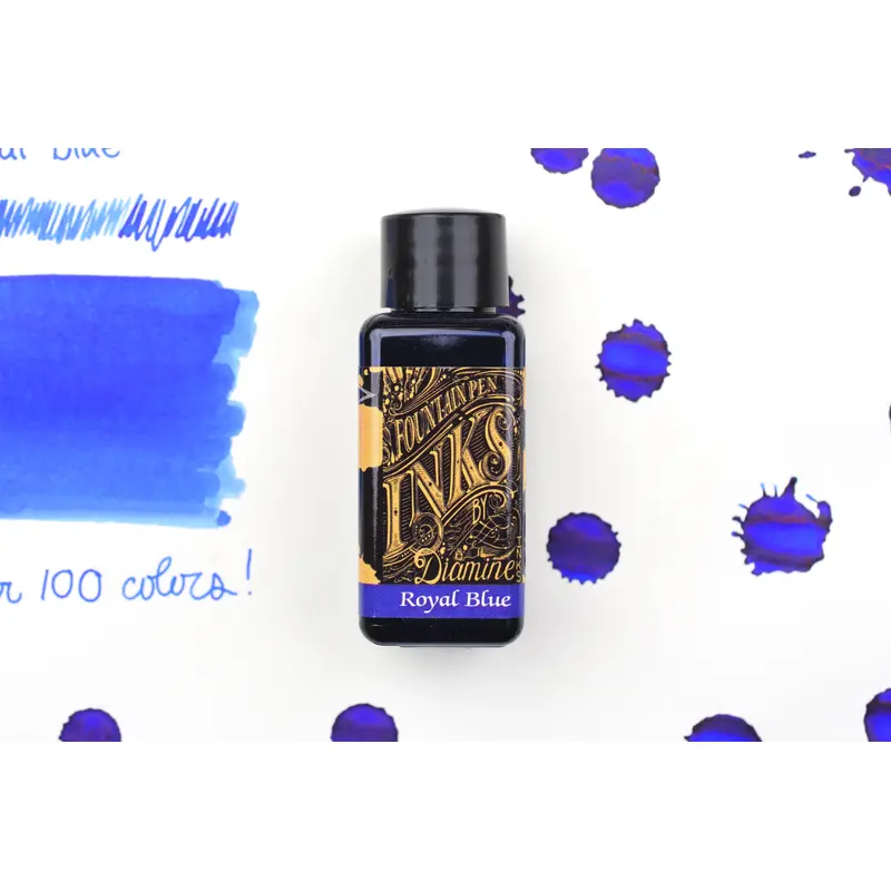 Diamine Fountain Pen Ink - Royal Blue - 30mL