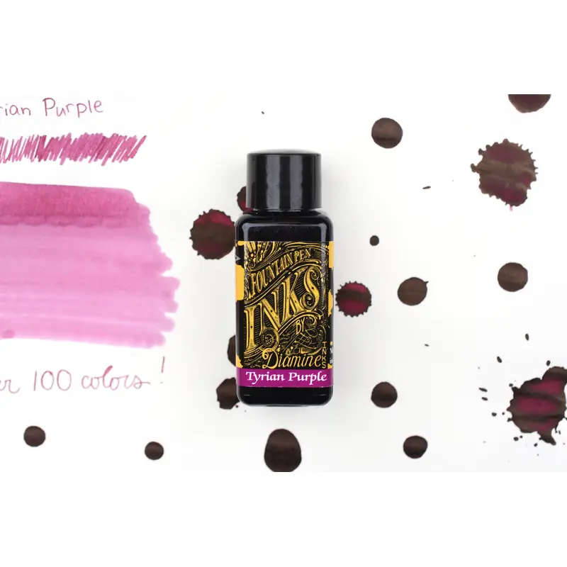 Diamine Fountain Pen Ink - Tyrian Purple - 30mL