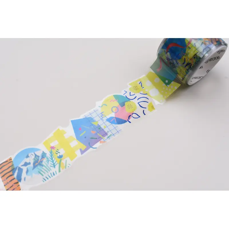 SODA Transparent Masking Tape - 30mm - Collage