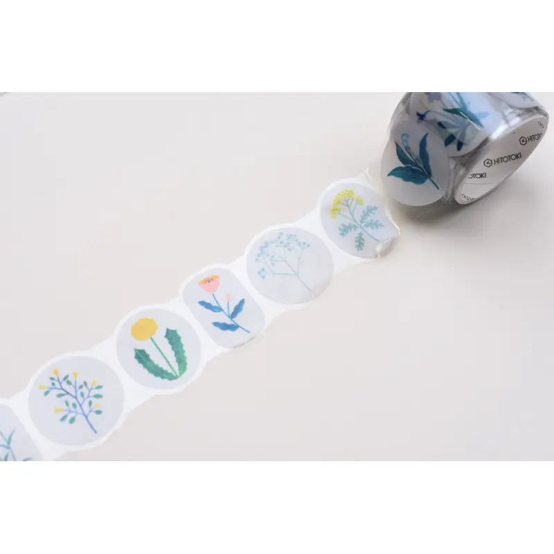 SODA Transparent Masking Tape - 30mm - Wildflower